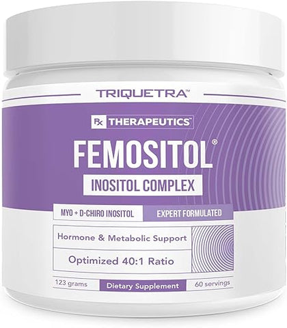 Triquetra Health - FemoSitol Pó de Inositol | Myo-Inositol – 100g | Aumente sua Saúde Hormonal