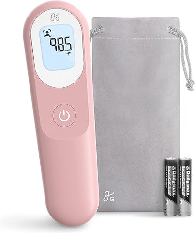 Termômetro Digital Infravermelho Greater Goods – Testa para Crianças e Adultos, Rosa Blush