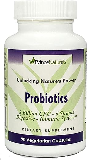 EvinceNaturals - Probióticos 90 Cápsulas – Marca de Produto, Benefícios para a Saúde | [Brand Name]