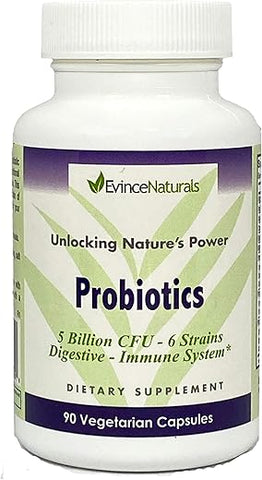 EvinceNaturals - Probióticos 90 Cápsulas – Marca de Produto, Benefícios para a Saúde | [Brand Name]