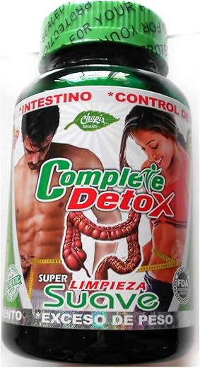 Chapis - Detox Orgânico Completo | Super Limpieza Suave 90 Cápsulas | Marca: Complete Detox