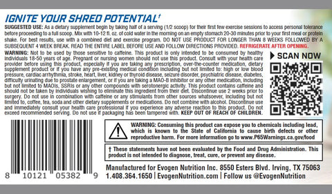 Evoburn – Pó Termogênico | Energia, Foco | 100g - Evogen