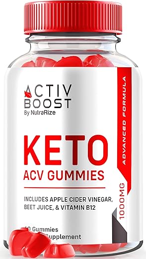 NutraRize - Activ Boost Keto ACV Gummies – Gomas de Keto ACV para Perda de Peso Avançada, Máxima Potência, Goma de Keto ACV, Avaliações de ActivBoost Gomitas