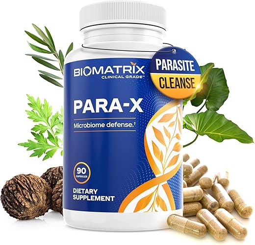 Digestive Cleanse – Fórmula Herbal com Artemísia, Berberina, Nogueira Preta, Artemisinina, Folha de Oliveira | 90 Cápsulas Vegetais - BioMatrix
