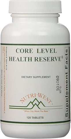 Nutri-West - Nutri West – Core Level Health Reserve 120 Tablets | Saúde e Bem-Estar