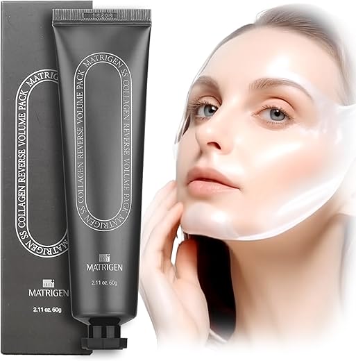 MATRIGEN - SS Collagen Reverse Volume Pack – Máscara Facial Peel Off Coreana com Colágeno Hidrolisado 380 Dalton, K Beauty Skincare – 100g