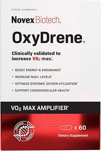 Oxydrene NAD Enhancer – Suplemento Natural para Metabolismo e Suporte Cardiovascular – Homens e Mulheres – (60 Cápsulas) - Novex Biotech