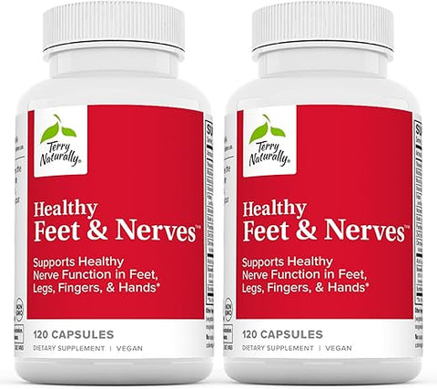 Cuidado Total para os Pés Saudáveis – 60 Cápsulas - Terry Naturally