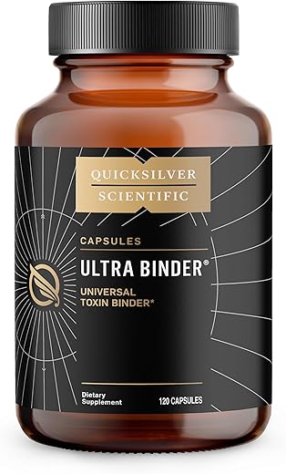 Ultra Binder – Desintoxicação com Argila Bentonita e Zeólita – 100g - Quicksilver Scientific