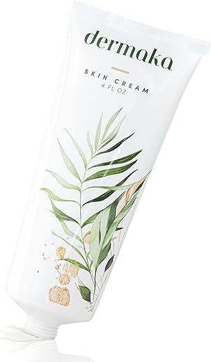 Dermaka - Creme para Pele 120 ml – Creme Natural para Pele – Desenvolvido por um cirurgião para auxiliar na cicatrização da pele danificada. Loção Hidratante ajuda a tratar problemas que podem causar irritação na pele