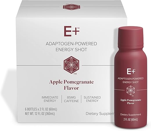 E – Energético Líquido com Cafeína à Base de Plantas | Energia Instantânea | 60ml - Isagenix