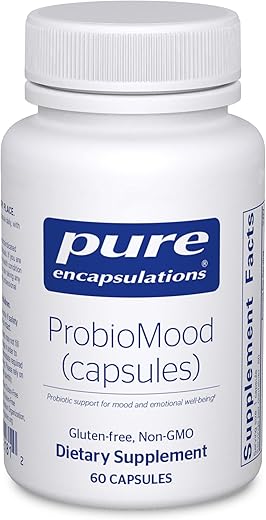ProbioMood: Probiótico Estável em Cápsulas para o Bem-Estar – 60 Cápsulas - Pure Encapsulations