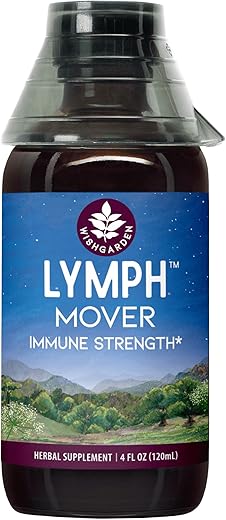 Herbs Lymph Mover – Fortalecedor Imunológico Natural com Drenagem Linfática Herbal e Limpeza Linfática com Equinácea para Suporte Imunológico – Suporta um Sistema Linfático Saudável - WishGarden