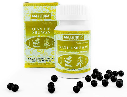 Qian Lie Shu Wan – 12 Frascos (200 Pills/Frasco) – Suplemento Herbal para Próstata - MILLENNIA