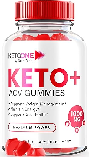 NutraRize - KetoOne ACV Gummies – Gomitas KetoOne ACV para Perda de Peso Avançada (60 unidades)