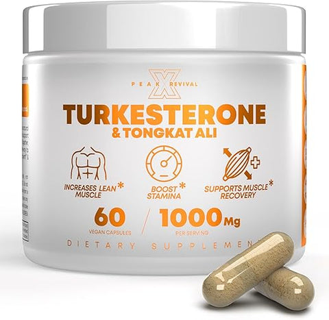 Peak Revival-X - Turkesterone: Potencialize seus resultados com o poderoso suplemento natural – 100% eficaz e seguro!