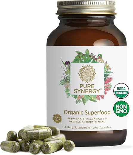 Cápsulas Superfood Orgânicas | Superfood Natural | 100g - PURE SYNERGY