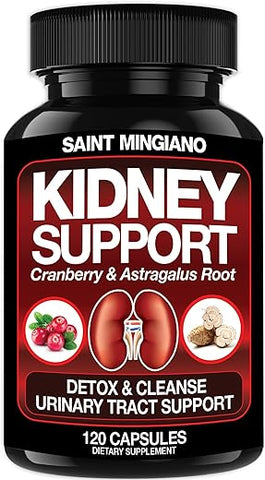 Saint Mingiano - Limpeza e Desintoxicação de Suporte Renal – Detox. Marca: Kidney Support