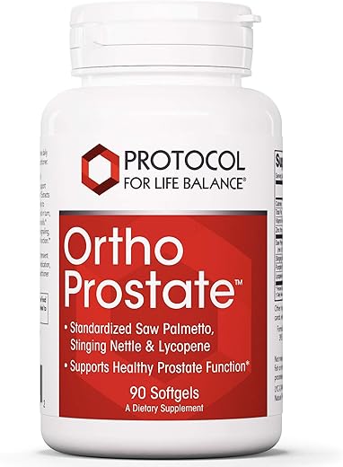PROTOCOL FOR LIFE BALANCE - Protocolo Ortho Próstata – Suplemento para a Saúde da Próstata Masculina – com Extrato de Saw Palmetto e Extrato de Urtiga