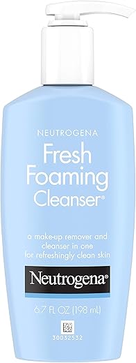 Fresh Foaming Gentle Daily Facial Cleanser – Limpeza Facial Diária Suave e Refrescante - Neutrogena