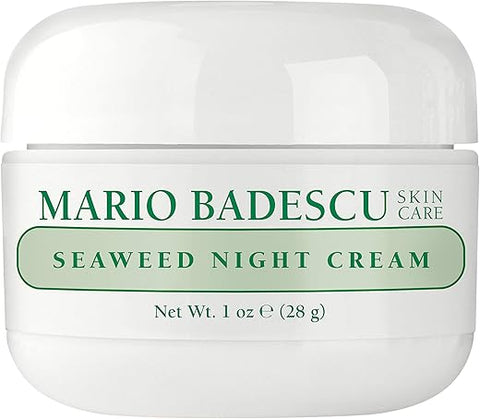 Creme Noturno Mario Badescu para o Rosto, Ultra-Rico em Antienvelhecimento, Infundido com Vitaminas, Minerais e Antioxidantes – 50g