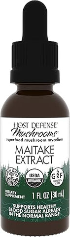 Extrato de Maitake Host Defense – Reforço Imunológico – 30ml