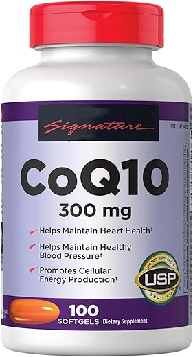Generic - CoQ10 300mg Softgels de Alta Potência – Promove a Saúde Cardíaca