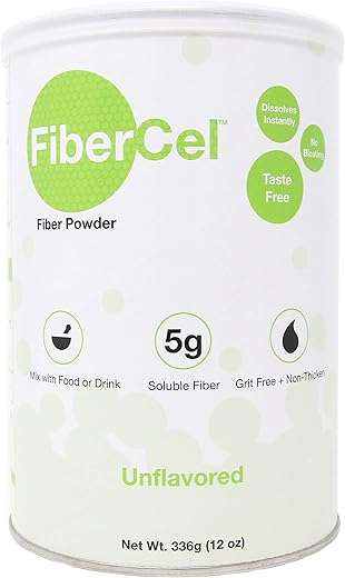 Global Health - FiberCel Pó de Fibra Sem Sabor 340g – Marca FiberCel