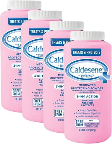 Pó Protetor Medicado com Óxido de Zinco – 100g - Caldesene