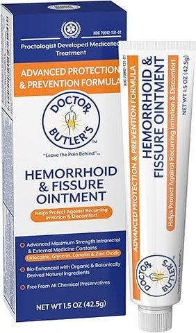 Doctor Butler's - Doctor Butler’s Avançado Hemorroida – Tratamento Eficaz em Creme 30g