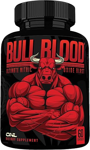 Osyris Nutrition Lab - Bull Blood – Suplemento de Óxido Nítrico para Homens – Impulsionador de Óxido Nitroso – L-Arginina – 60 cápsulas