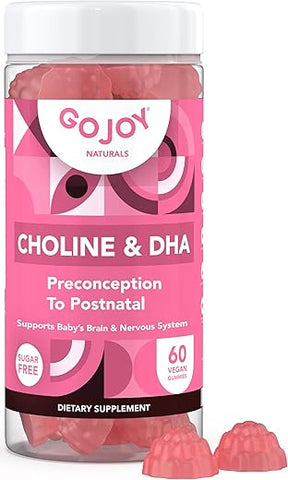 GOJOY NATURALS - Prenatal Choline: Nutrição Essencial para a Gestação