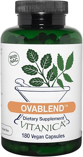 OvaBlend – Saúde Ovariana | Fórmula para Equilíbrio Hormonal e Fertilidade - Vitanica