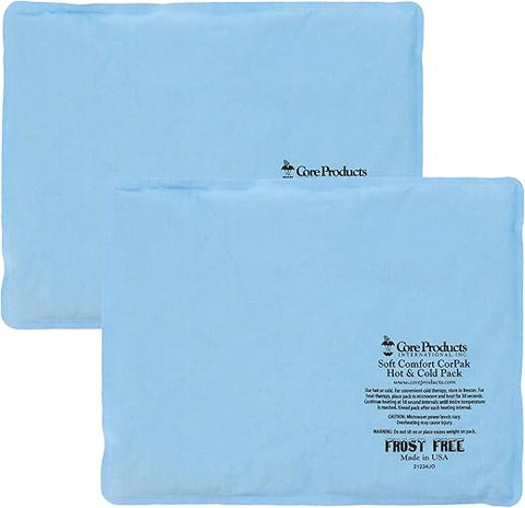 Soft Comfort CorPak – Terapia Quente e Fria, 10″ x 13″, Fabricado nos EUA – 2 Pacotes - Core Products