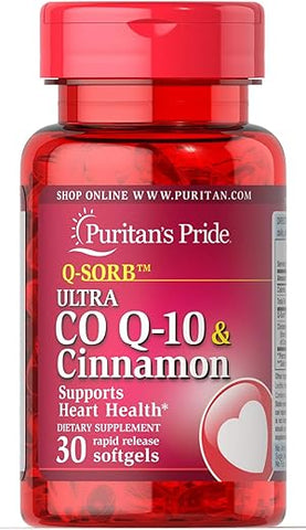 Puritan's Pride - Puritan’s Pride Q-Sorb Ultra Co Q-10 200 mg – Potente Antioxidante para Saúde Cardíaca – 200 g