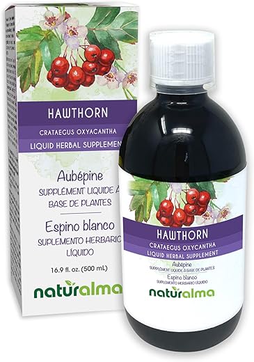 Tintura de Crataegus oxyacantha (Espinheiro Branco) – 500ml Extrato Líquido em Gotas – Vegano - Naturalma