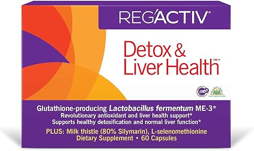 Reg'Activ - REG’ACTIV Detox: Fórmula Poderosa para Desintoxicação – 100% Natural e Eficaz