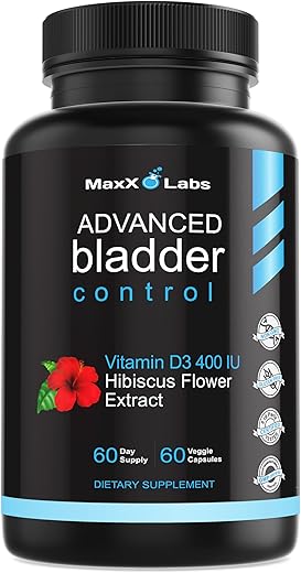 MaxX Labs - Suplemento Avançado para Controle da Bexiga em Mulheres – Marca Líder em Saúde Feminina