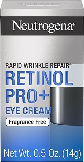 Rapid Wrinkle Repair Retinol Pro Creme Anti-Rugas para os Olhos, Creme Concentrado para Rugas – 15g - Neutrogena