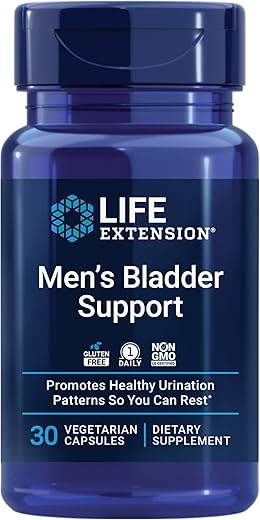 Controle da Bexiga para Homens – Próstata | 60 Cápsulas | Saúde Masculina - Life Extension