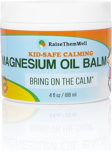 Raise Them Well - Bálsamo de Magnésio Calmante Kid-Safe | 118 ml : Kid-Safe