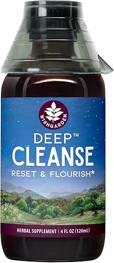 Herbs Deep Cleanse – Suplemento Herbal à Base de Plantas para Limpeza Profunda com Semente de Cardo Mariano Orgânico | Marca WishGarden Herbs - WishGarden
