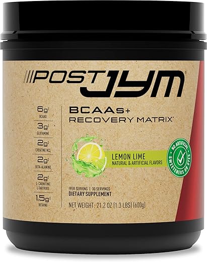 JYM Supplement Science - Post JYM Active Matrix – Limão Lima Natural | Energético e Refrescante | 500g
