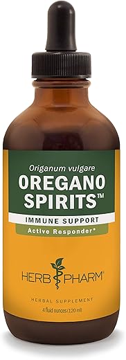 Extrato e Óleo Essencial de Orégano para Suporte Imunológico – 120 ml - Herb Pharm