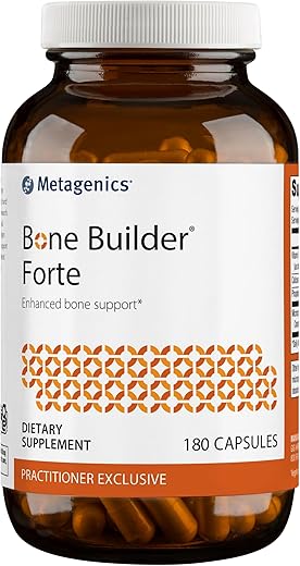 Cal Apatite Bone Builder Forte, 180 Cápsulas | Fortalecedor Ósseo | 180 Cápsulas | Metagenics - Metagenics