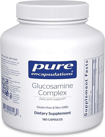 Glucosamina Complexo | Suporte para Cartilagem com Manganês | 180 Cápsulas - Pure Encapsulations