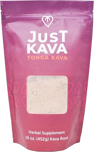 Just Kava - Tonga Kava Herbal Supplement 452g – Potencialize seu bem-estar com a marca Tonga