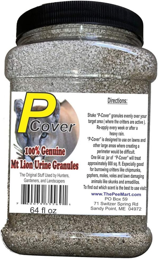 Pmart - Granulado Concentrado de Urina de Leão da Montanha P-Cover – Tamanho Grande de 64 fl oz (1892 ml)