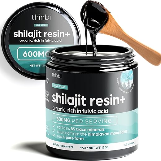 Artnaturals - Shilajit Resina 120ml Extra Forte – Puro Shilajit Himalaia para Homens