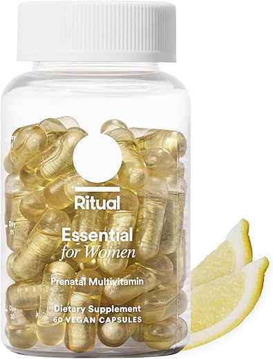 Vitaminas Prenatais Ritual: Ácido Fólico – Benefícios para a Gravidez | 60 cápsulas